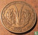 États d'Afrique de l'Ouest 5 francs 1973 - Image 1