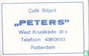Café Billard "Peters"  - Afbeelding 1