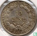 French Indochina 10 centimes 1917 - Image 2