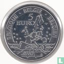 Belgium 5 euro 2010 (PROOF) "175 years Belgian Railways" - Image 1
