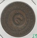 Brazilië 40 réis 1835 (countermark op 80 réis 1831) - Afbeelding 1