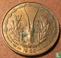 West African States 10 francs 1968 - Image 1