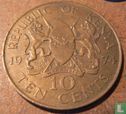 Kenia 10 cents 1974 - Afbeelding 1