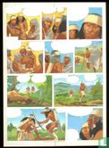 Inkleuring voor pagina indianenreeks - Afbeelding 1