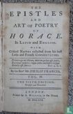 The epistles and art of poetry of Horace - Afbeelding 1