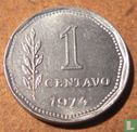 Argentinië 1 centavo 1974 - Afbeelding 1