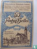 Andorf 50 Heller 1920 - Afbeelding 1
