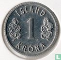 Islande 1 króna 1980 - Image 2
