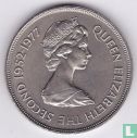 Sint-Helena 25 pence 1977 "25th anniversary Accession of Queen Elizabeth II" - Afbeelding 1
