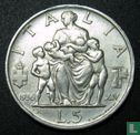 Italië 5 lire 1936 - Afbeelding 1