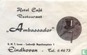 Hotel Café Restaurant "Ambassador" - Afbeelding 1