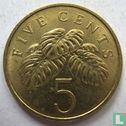 Singapour 5 cents 2007 - Image 2