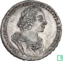 Russie 1 rouble 1724 - Image 2