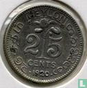 Ceylon 25 cents 1920 - Image 1
