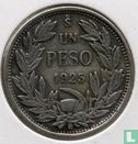 Chili 1 peso 1925 (type 1) - Image 1
