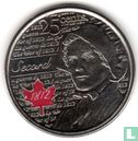 Canada 25 cents 2013 (gekleurd) "Bicentenary War of 1812 - Laura Secord" - Afbeelding 2