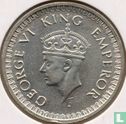 Brits-India ½ rupee 1943 (Bombay - punt) - Afbeelding 2