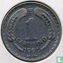 Chili 1 centesimo 1961 - Afbeelding 1