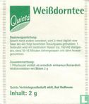 Weißdorntee
