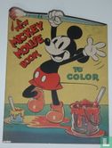 A new Mickey Mouse book to color - Afbeelding 1