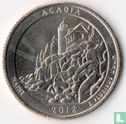 États-Unis ¼ dollar 2012 (S) "Acadia national park - Maine" - Image 1