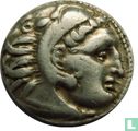 Royaume de Macédoine-AR drachme Alexander le grand Kolophon 319-310 AV. J.-C.. - Image 1