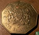 Kenia 5 shillings 1973 "10th anniversary of independence" - Afbeelding 1