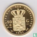 10 gulden 1895 - Afbeelding 1
