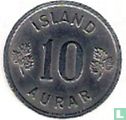 Island 10 Aurar 1958 - Bild 2