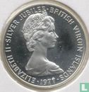 Britse Maagdeneilanden 10 cents 1977 (PROOF) "25th anniversary Accession of Queen Elizabeth II" - Afbeelding 1