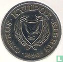 Cyprus 20 cents 1990 - Afbeelding 1
