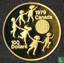 Canada 100 dollars 1979 (PROOF) "International Year of the Child" - Afbeelding 1