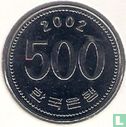 Corée du Sud 500 won 2002 - Image 1