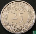 Suriname 25 cents 2008 - Image 1