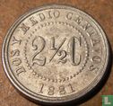 États-Unis de Colombie 2½ centavos 1881 (type 2) - Image 1