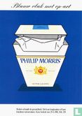 B000264 - Philip Morris "Blauw vlak met op-art" - Afbeelding 1