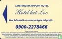 amsterdam airport hotel het Loo - Image 1