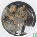 AAFES 5c 2007 Military Picture Pog Gift Certificate 10F51 - Afbeelding 1