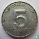 DDR 5 pfennig 1953 (A) - Afbeelding 2