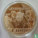 Luxemburg 20 euro 1997 "Michel Lentz" - Bild 1