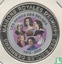 Congo-Kinshasa 5 francs 1999 (PROOF) "Queens of Belgium" - Image 2
