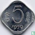 India 5 paise 1979 (Hyderabad)  - Afbeelding 1