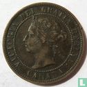 Canada 1 cent 1884 - Image 2