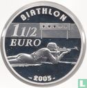 Frankreich 1½ Euro 2005 (PP) "2006 Winter Olympics in Turin - Biathlon" - Bild 1