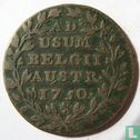 Austrian Netherlands 2 liards 1750 (lion) - Image 1