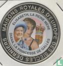 Congo-Kinshasa 5 francs 1999 (PROOF) "Queen Mother and Princess Diana" - Afbeelding 2