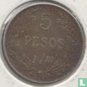 Kolumbien 5 Peso 1909 - Bild 2