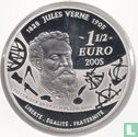 Frankreich 1½ Euro 2005 (PP) "100th anniversary Death of Jules Verne - around the World in 80 days" - Bild 1