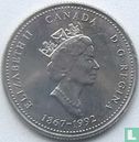 Canada 25 cents 1992 "125th anniversary of the Canadian Confederation - Ontario" - Afbeelding 1