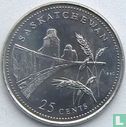 Canada 25 cents 1992 "125th anniversary of the Canadian Confederation - Saskatchewan" - Afbeelding 2